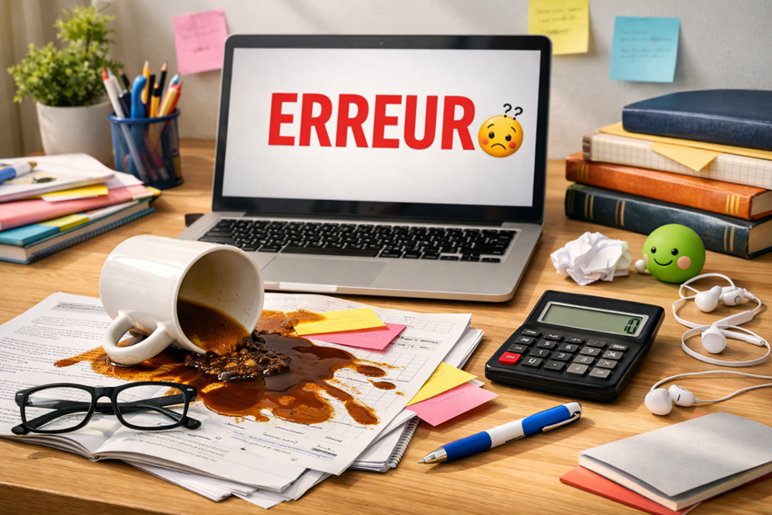 Une erreur s'est produite